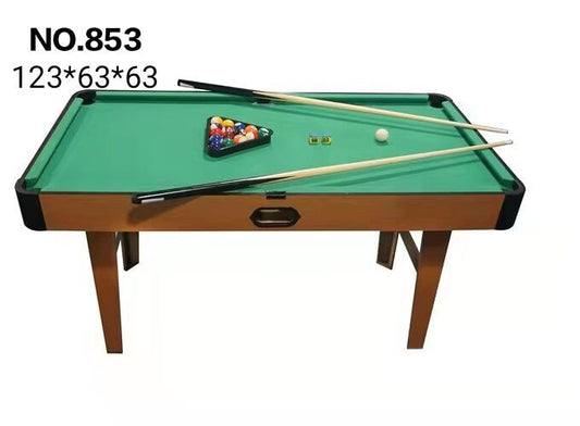 Wooden Snooker Green 8 Ball Pool 123X63X63Cm