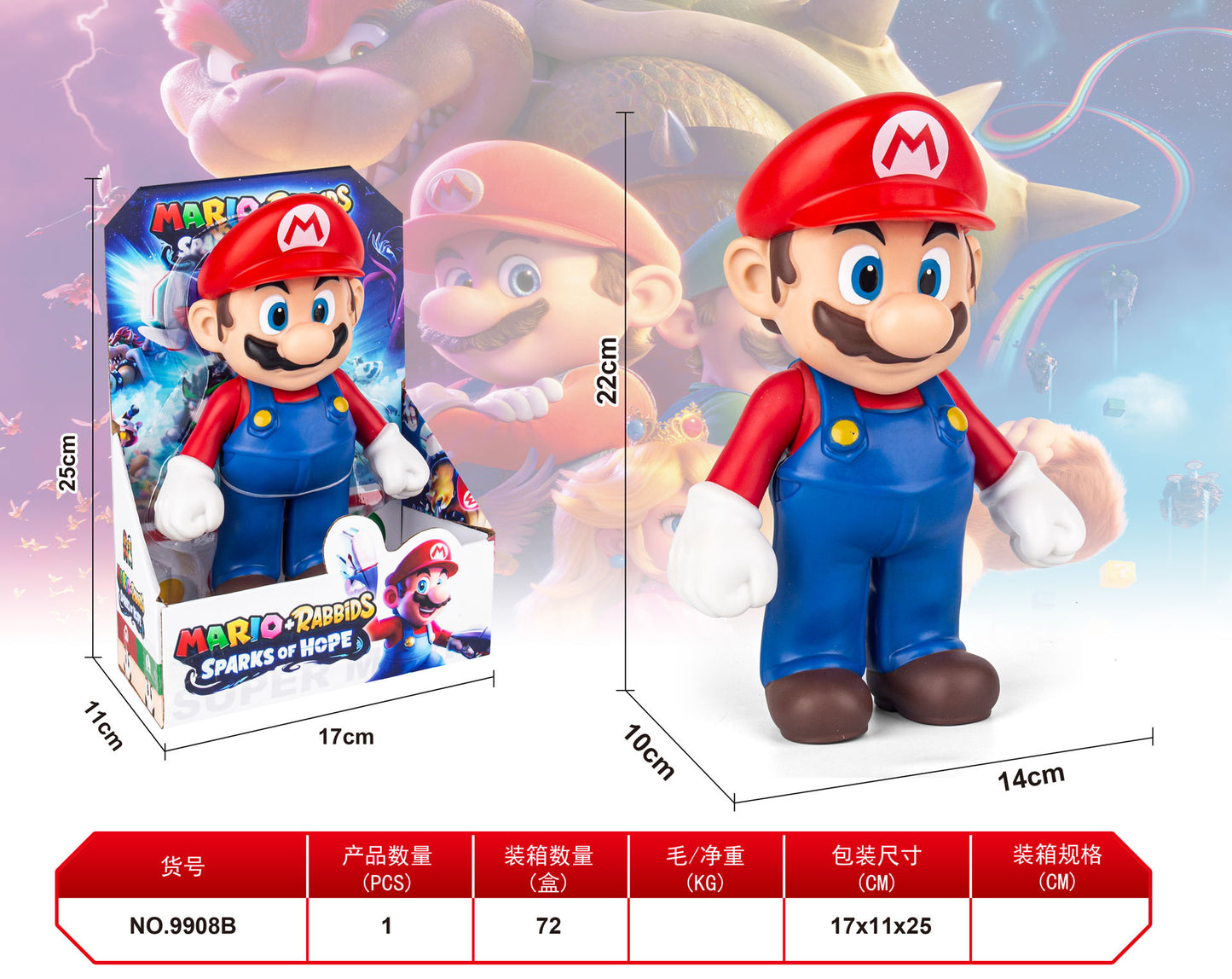 Mario Character 22Cm