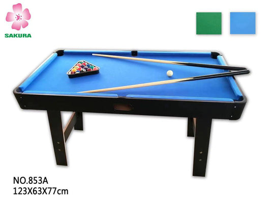 Childrens Billiards Green/Blue 130.5X67.5Cm