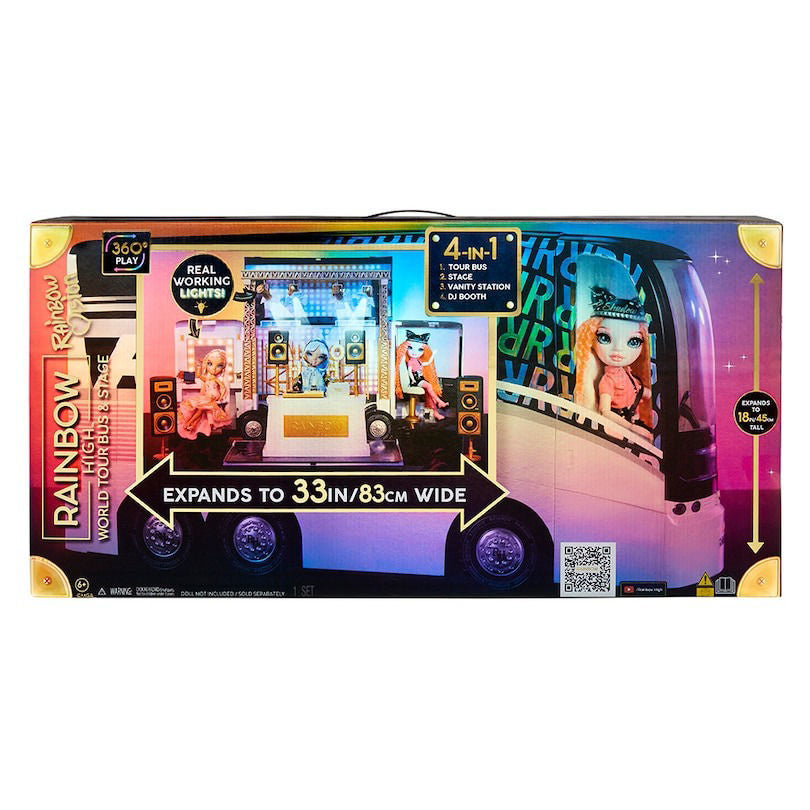 Rainbow Vision World Tour Bus & Stage