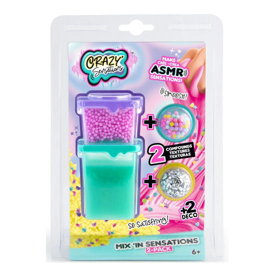 Mix In Sensations Pack Of 2 Slime