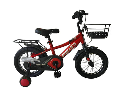 12 Inch Bicycle Grey -Red