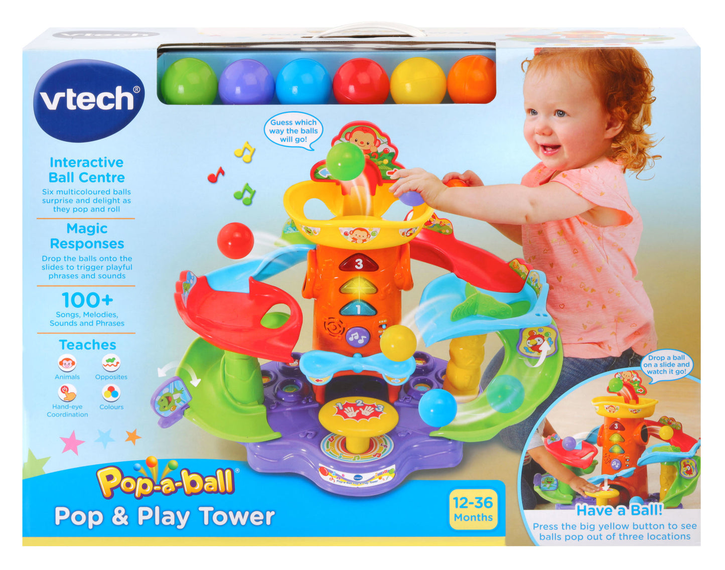 Vtech - Pop-A-Ball Pop & Play Tower