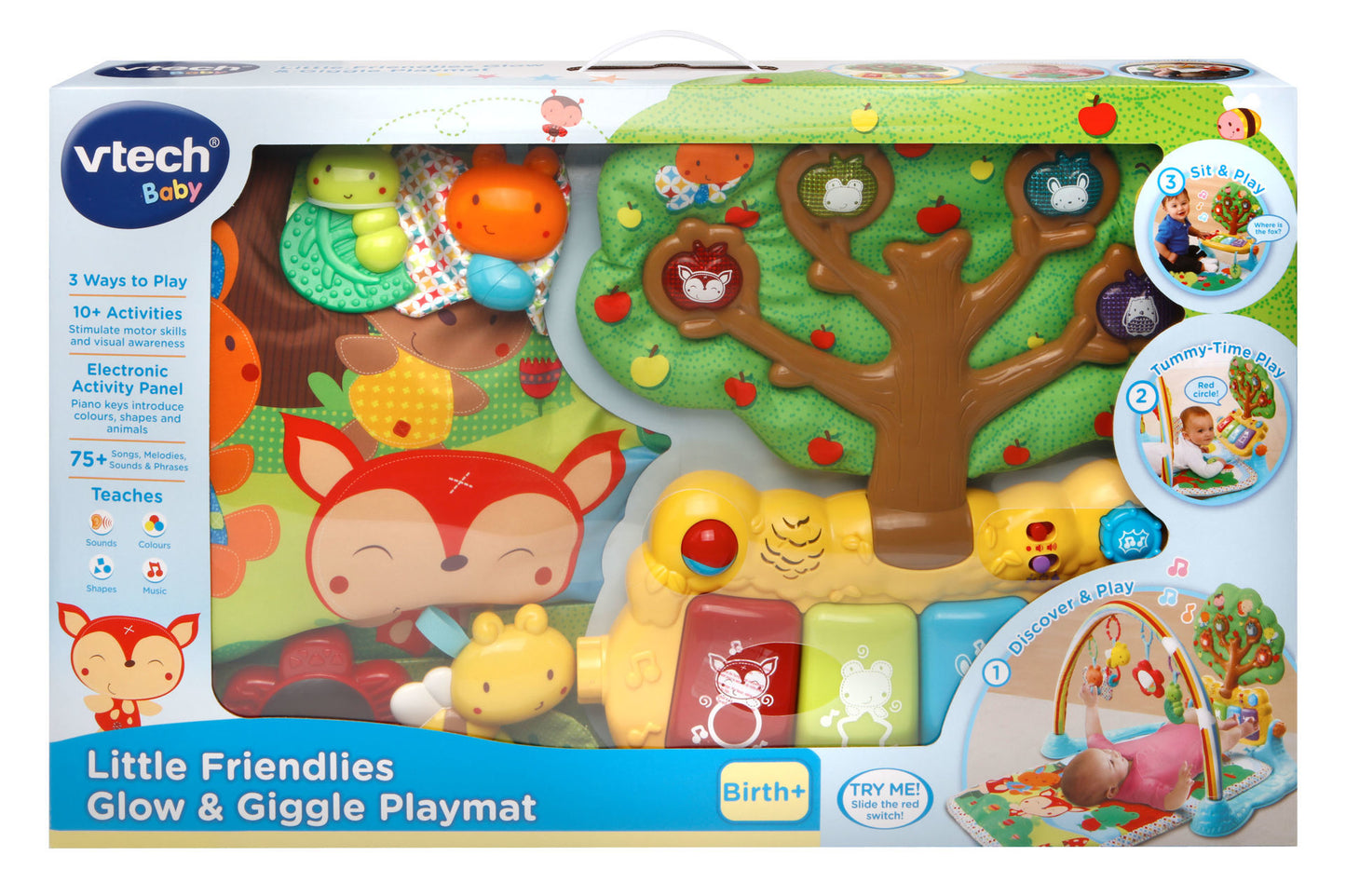 Vtech - Little Friendlies Glow & Giggle Playmat