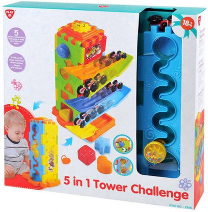 Playgo 5 In 1 Tower Challenge