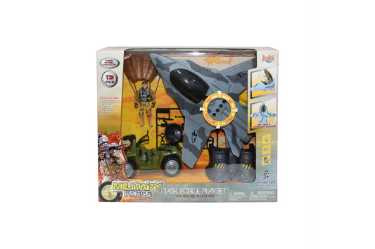 Military Force Task Playset (13 Pieces)