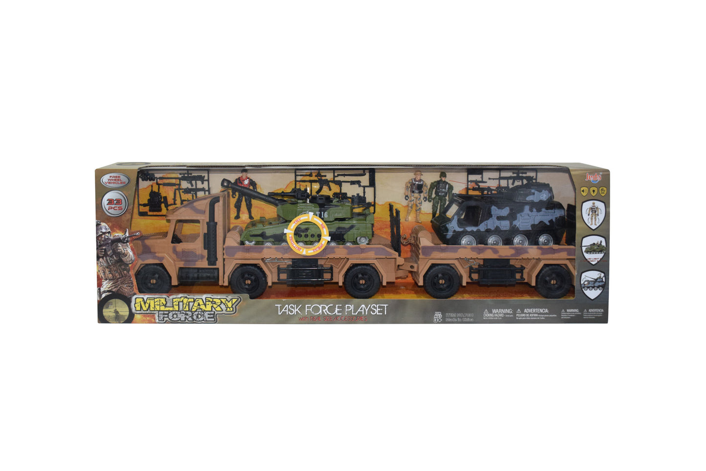 Military Force Task Force Playset (33 Pieces)