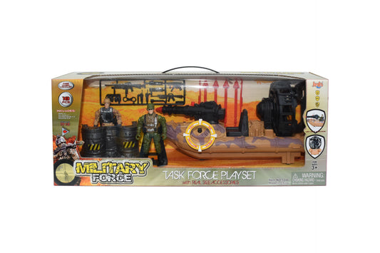 Military Force Playset (18 Pieces)