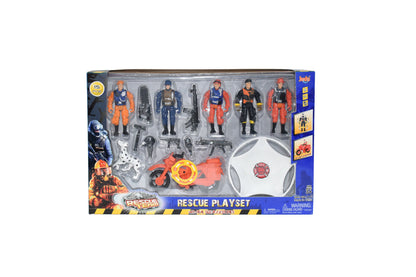 Rescue Team Playset (Assorted - 15 Pieces)