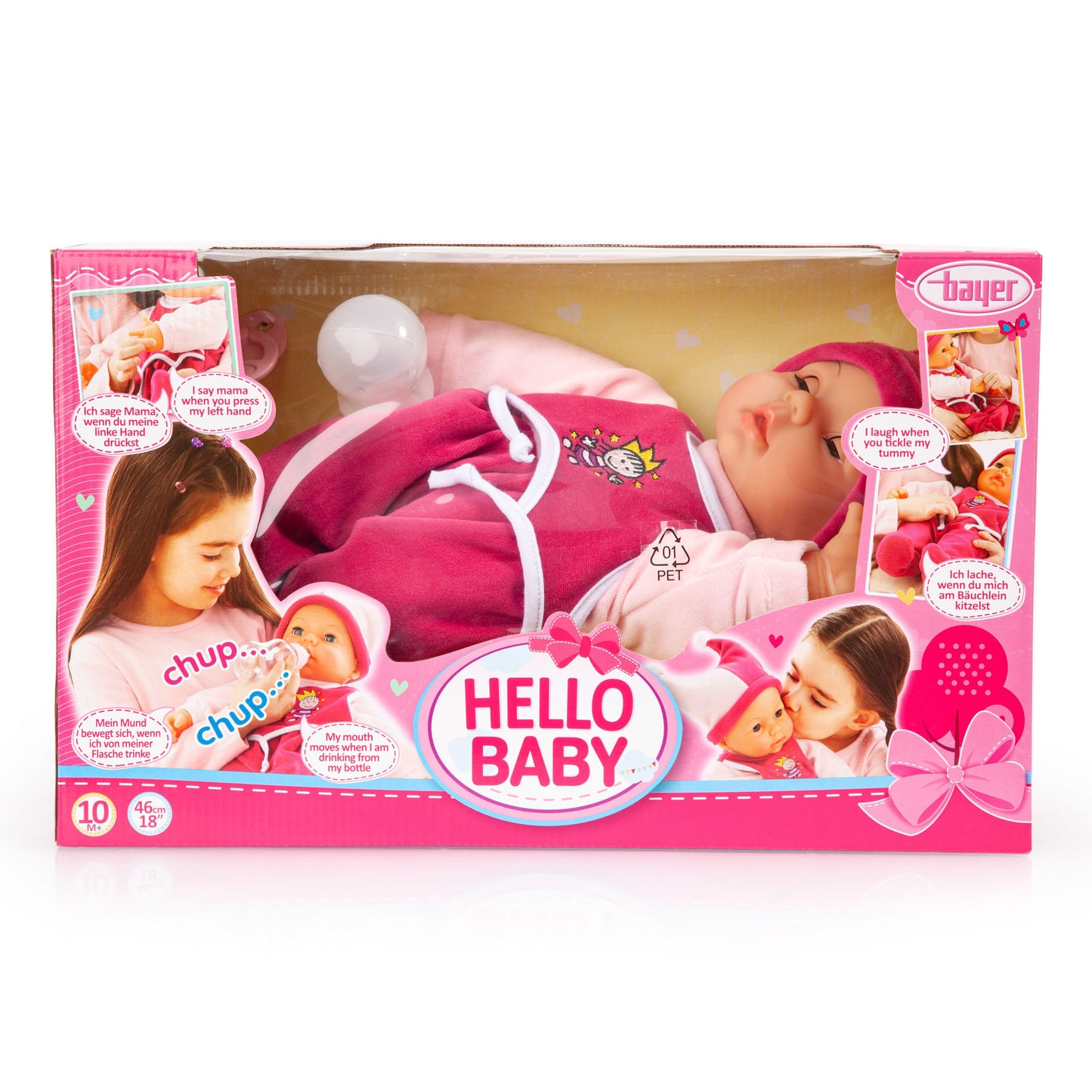 Bayer Hello Baby Function Doll 46Cm