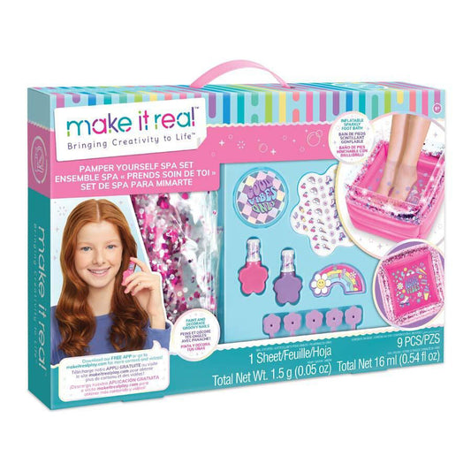 Make It Real Pamper Yourself Spa Set (9 Pieces)