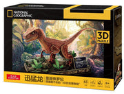 3D Puzzle-Velociraptor
