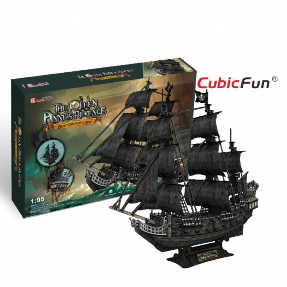 3D Puzzle-The Queen Anne S Revenge Large