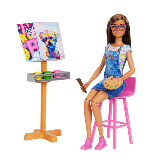 Barbie Relax And Create Art Studio Playset