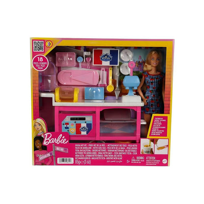 Barbie Doll And Accessories Dough Set