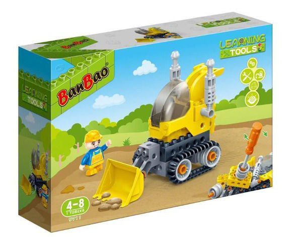 Banbao Learning Tools Constructor Bulldozer (19 Pieces)