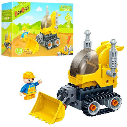 Banbao Learning Tools Constructor Bulldozer (19 Pieces)