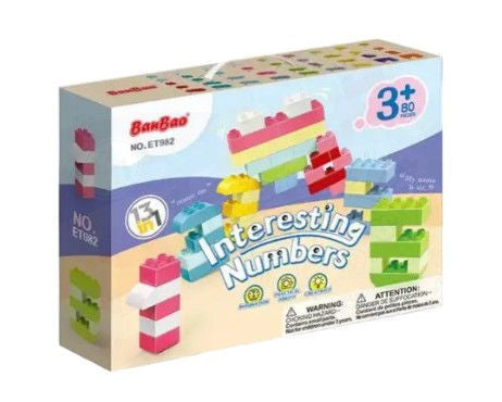 Banbao Interesting Numbers (80 Pieces)