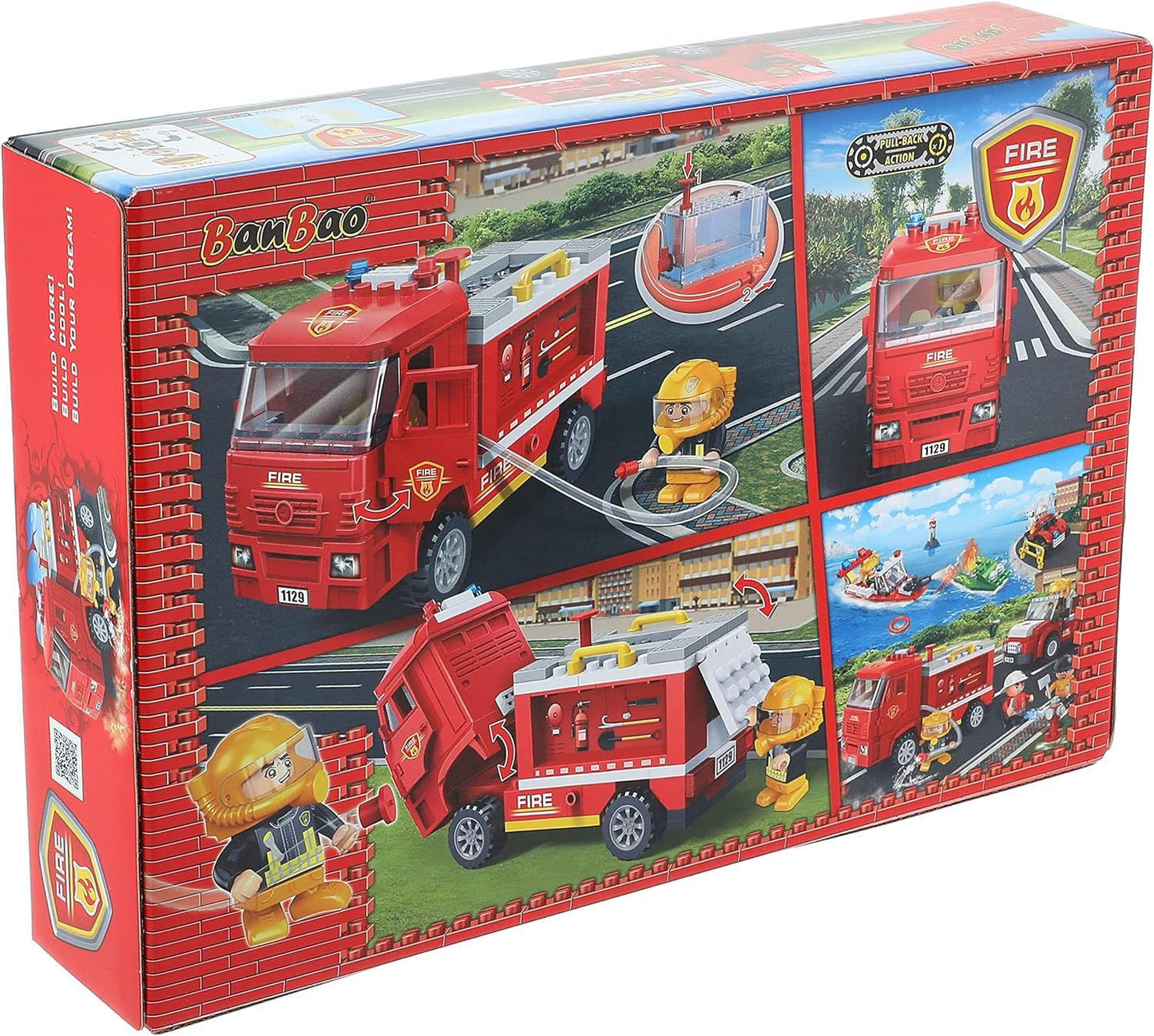 Banbao Fire Truck (126 Pieces)