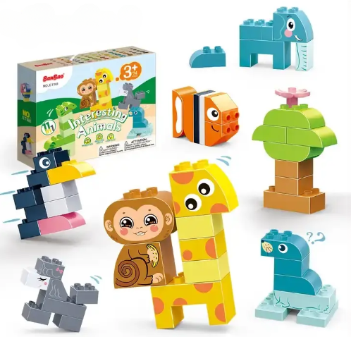 Banbao Interesting Animals  (74 Pieces)