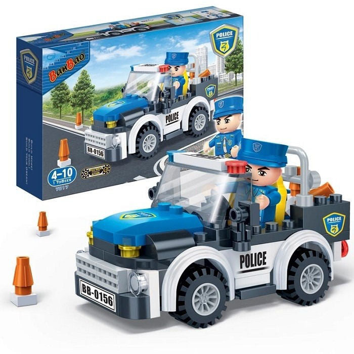 Banbao Police Car (100 Pieces)