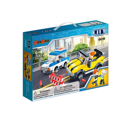 Banbao City Pull Back Action Police (268 Pieces)