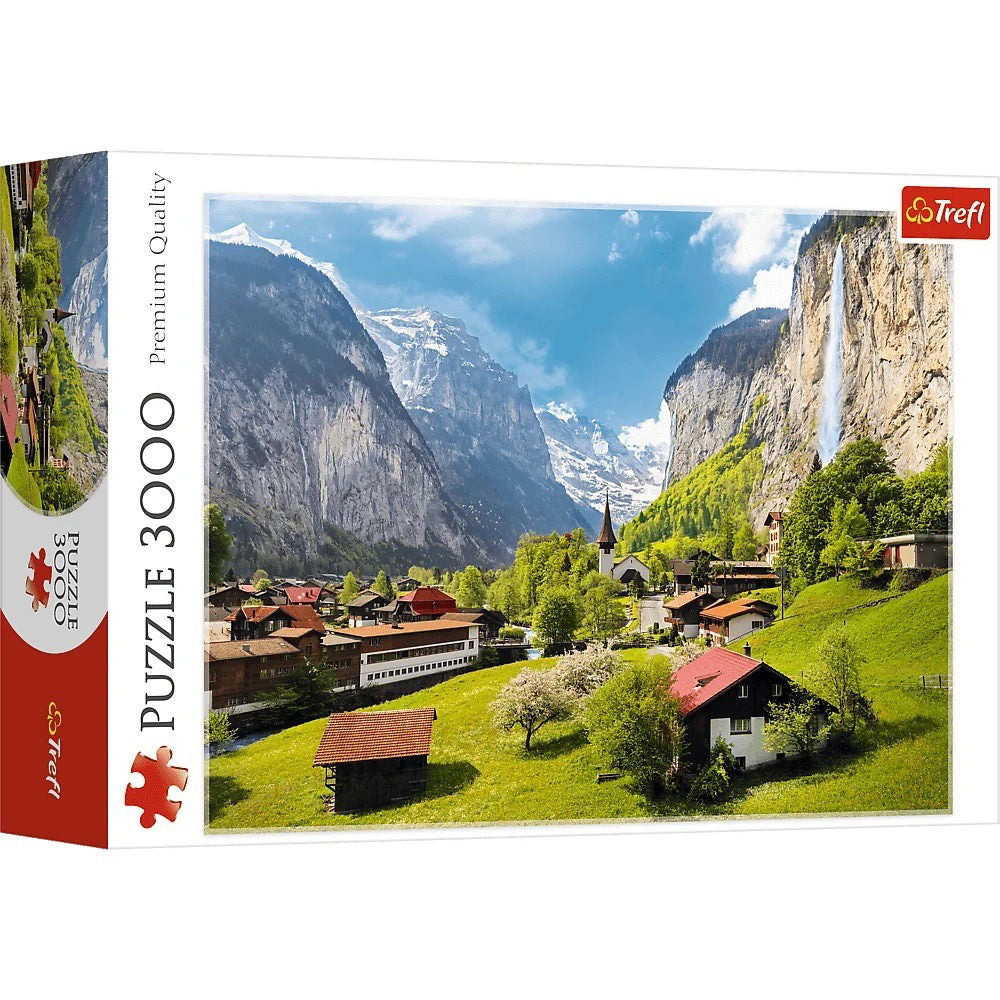 Lauterbrunnen Switzerland Puzzle (3000 Pieces)