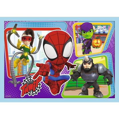 Spidey Amazing Friends 4 In 1 Puzzle