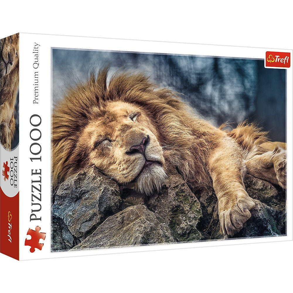 Sleeping Lion Puzzle (1000 Pieces)