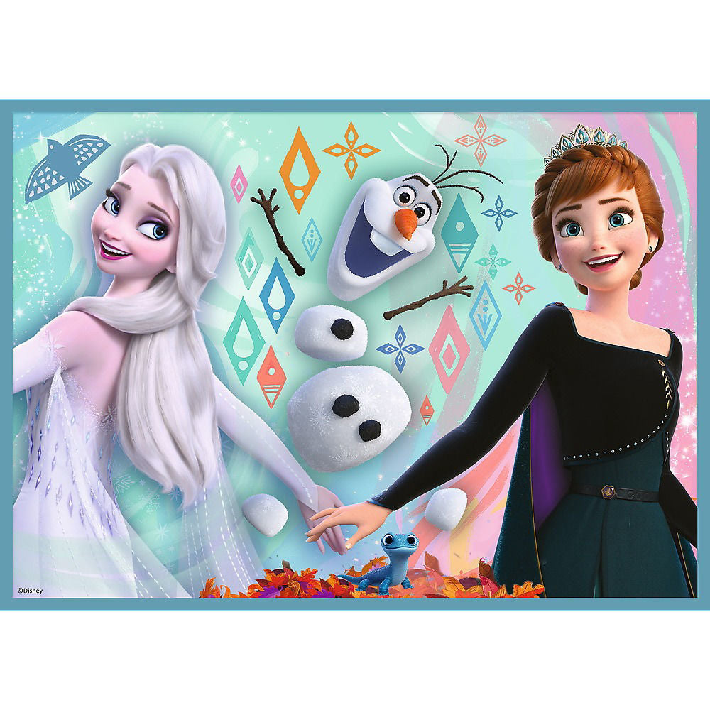 The Amazing World Of Frozen II 4 In 1 Puzzle (71 Pieces)