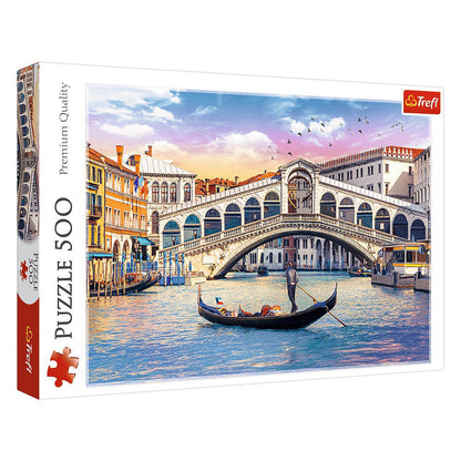 Rialto Bridge, Venice Puzzle (500 Pieces)