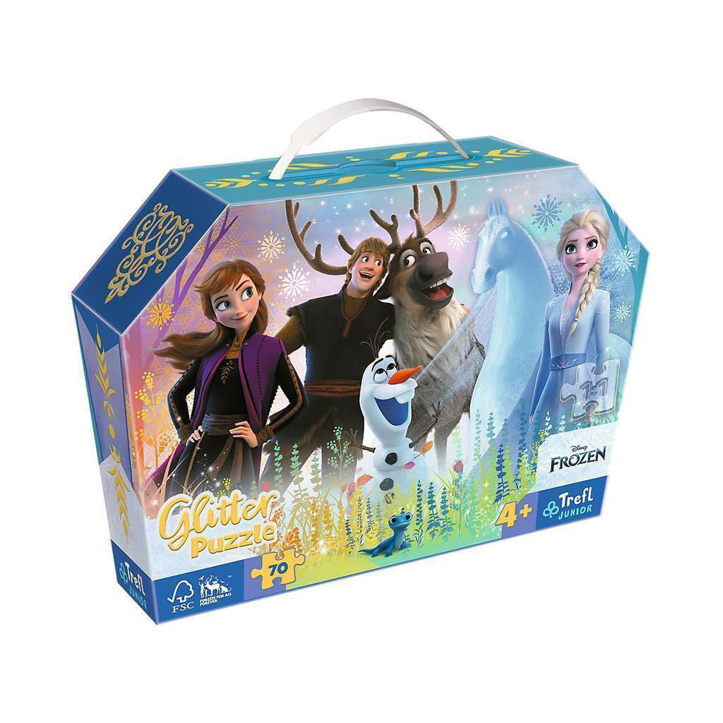 Frozen Glitter Magical Friendship Puzzle (70 Pieces)