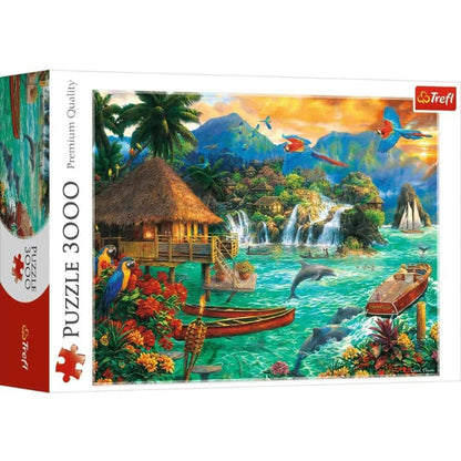 Life On An Island Puzzle (3000 Pieces)