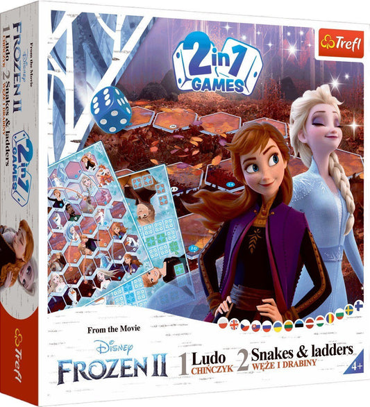 Frozen II Ludo And Snake & Ladder Board Game