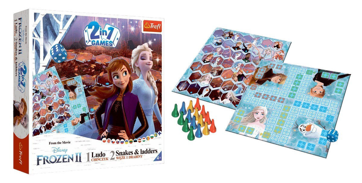 Frozen II Ludo And Snake & Ladder Board Game