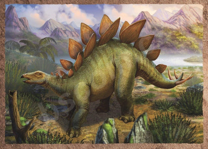 Interesting Dinosaurs 4 In 1 Puzzle