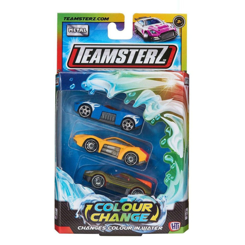 Teamsterz Color Change Die Cast Pack Of 3