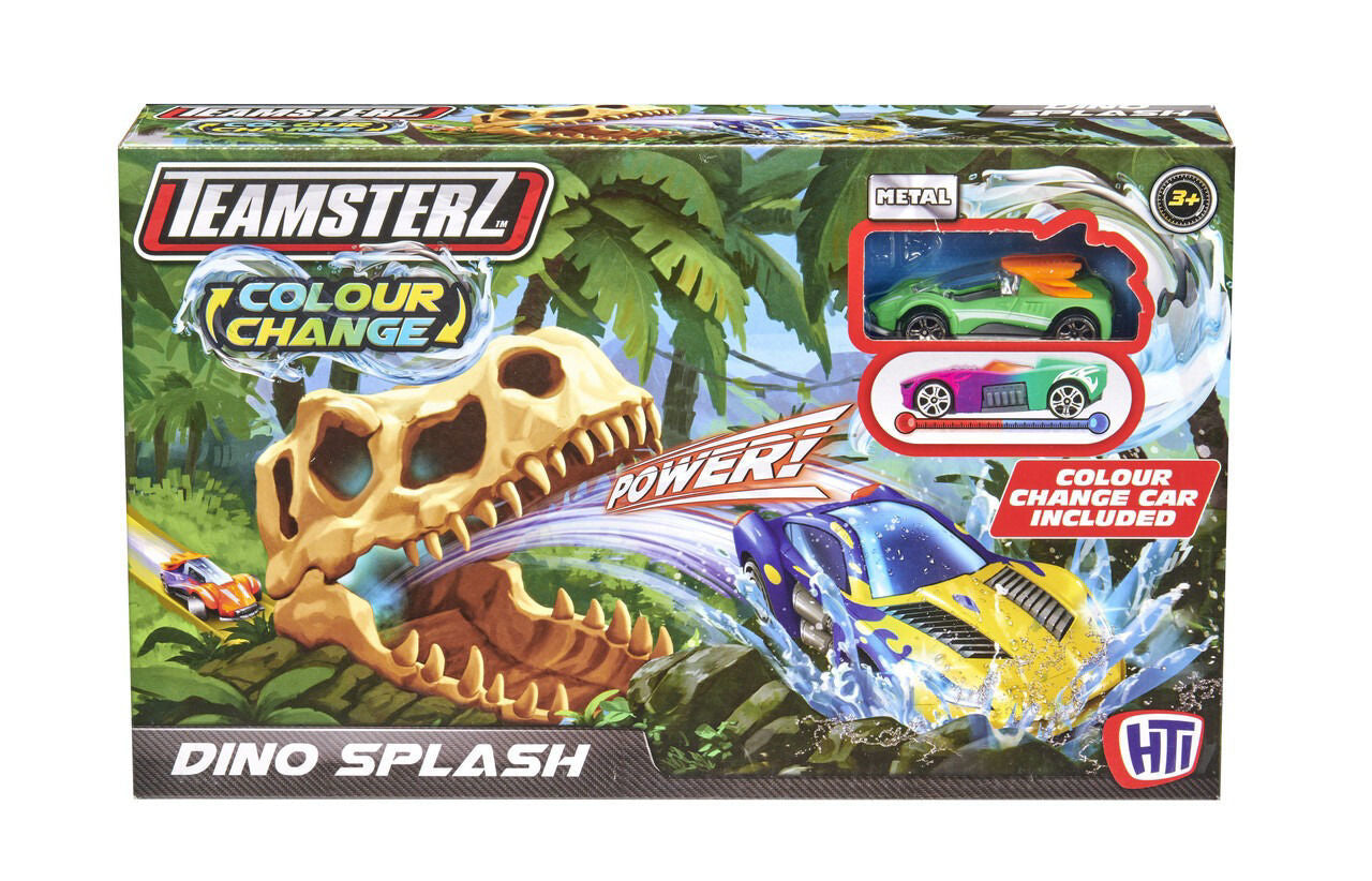 Teamsterz Color Change Dino Splash Track