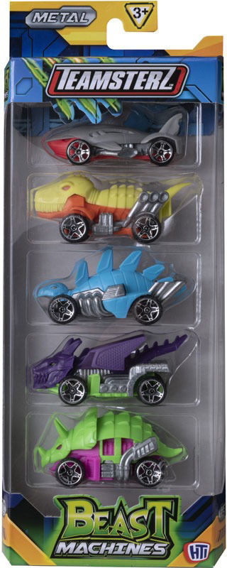 Teamsterz Die Cast Metal Cars Pack Of 5 (Assorted)