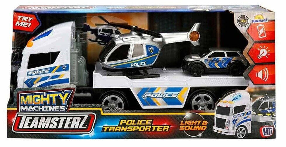 Teamsterz Police Heli Transporter