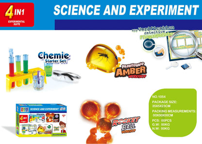 4-In-1 Science And Education Set