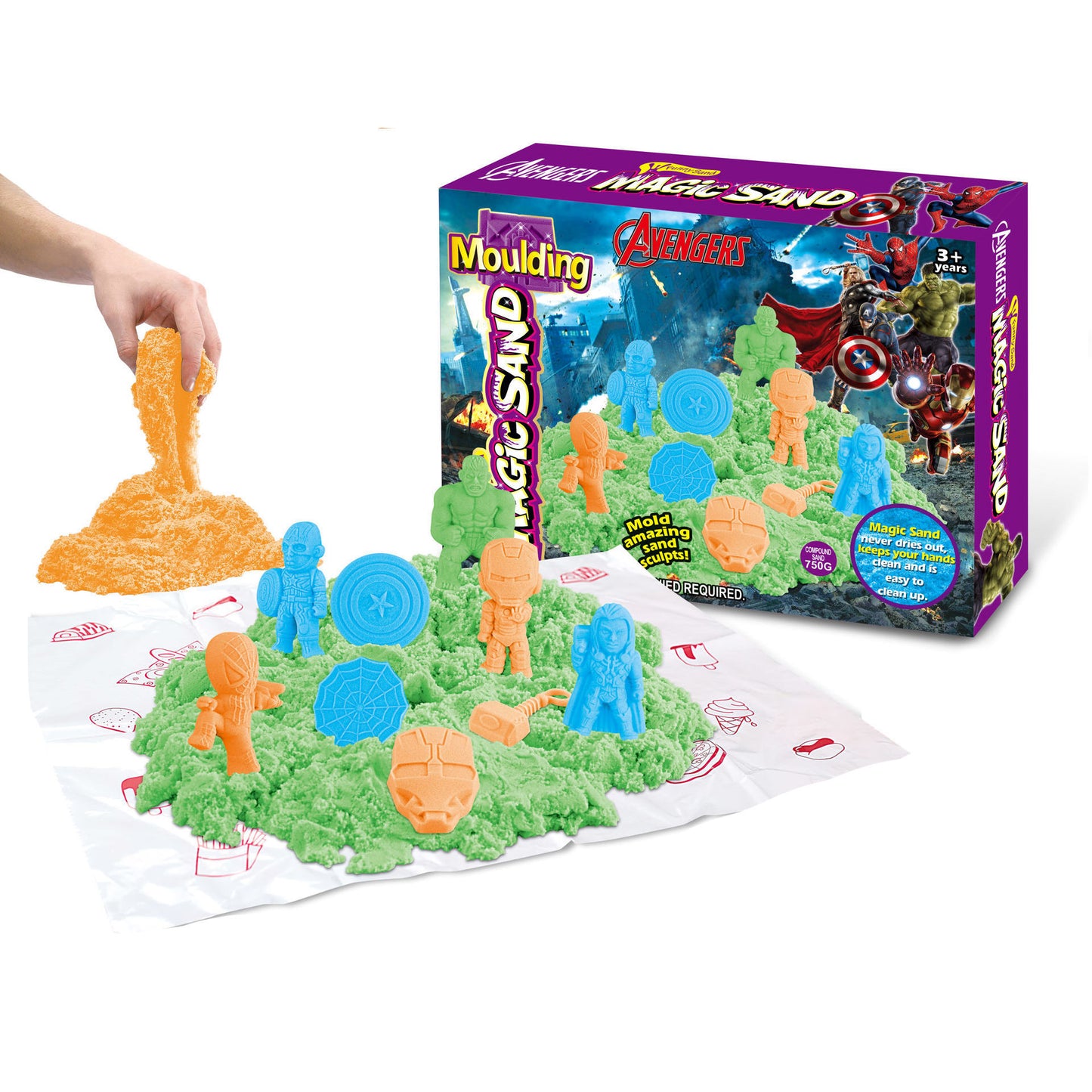 Avengers Magic Sand Set