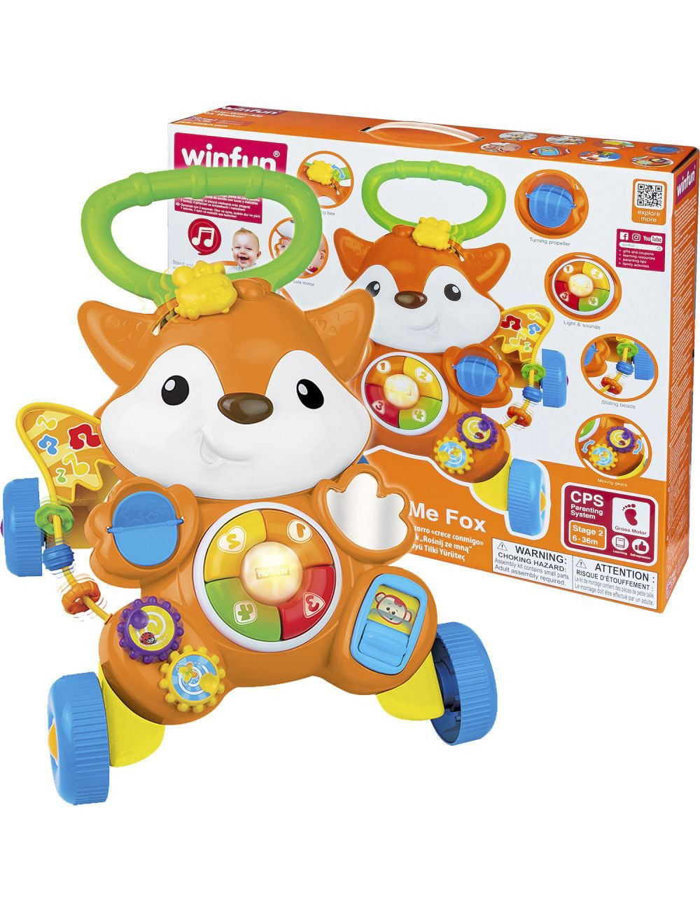 Winfun Grow With Me Fox Walker