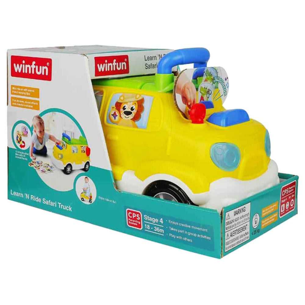 Winfun Learn And Ride Safari Truck