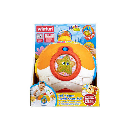 Winfun Roll And Learn Activity Ocean Ball