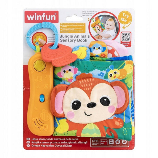 Winfun Jungle Animal Sensort Book
