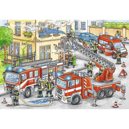 Ravensburger Puzzle Heroes In Action (2X24 Pieces)