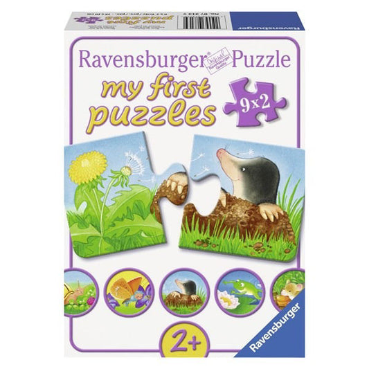 Ravensburger My First Puzzle Garden Animals (9X2 Pieces)