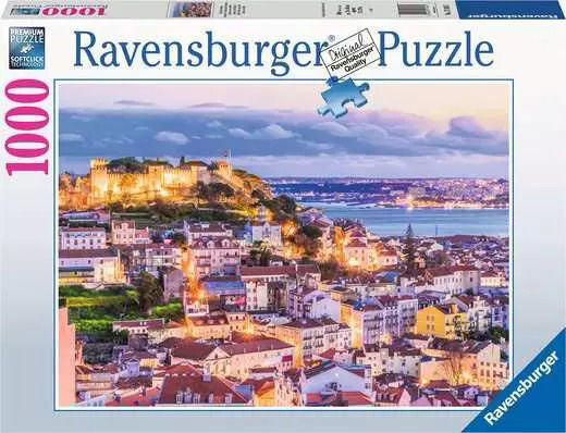 Ravensburger  Lisbon & Sao Jorge Castle Puzzle (1000 Pieces)