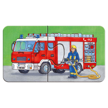 Ravensburger My First Puzzle Emergency Vehicles (9X2 Pieces)